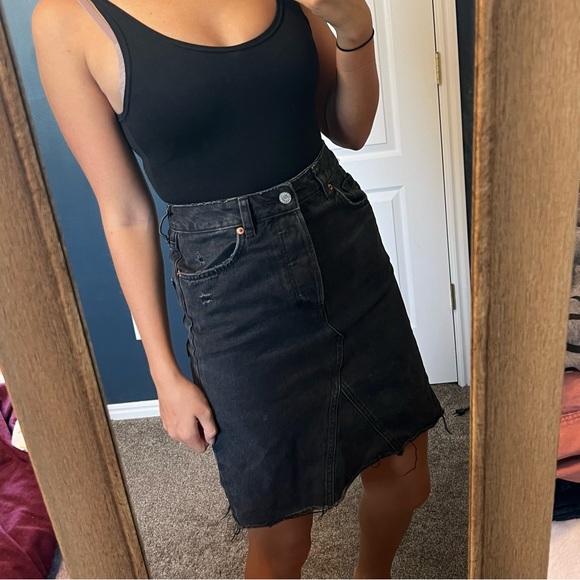 &Denim HM black Jean skirt - Picture 6 of 6